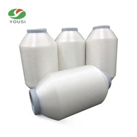 Fil monofilament FDY 100% nylon haute ténacité, fil brut pour la tricotage et la couture des empeignes de chaussures, 150D/1F, faible point de fusion