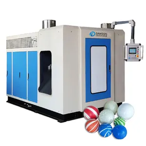 Máquina de moldeado por soplado de extrusión, juguete de bolas de mar de plástico de doble color, fabricación
