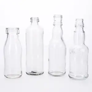 VISTA热卖空250毫升酒伏特加果汁玻璃瓶极受欢迎玻璃瓶250毫升出奇好看