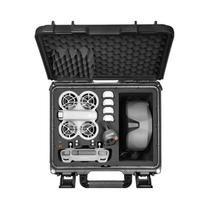 กระเป๋าใส่ของ EVA กันน้ำได้สำหรับ DJI อุปกรณ์เสริมโดรนเข้ากันได้กับแว่นตาคอมโบบินได้ N3/N3/<span class=keywords><strong>2</strong></span>/แว่นตา Integra RC - Product Image 1