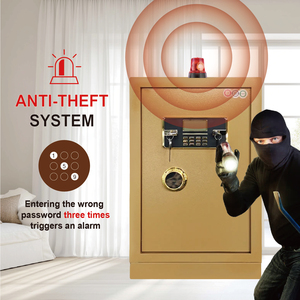 Caja Fuerte Certificada Contra Incendios, de Grado Bancario, con Cerradura Digital Electrónica, 2 Horas de Protección Contra Incendios, para Oficina y Hotel - Product Image 6