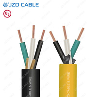 Cable de Alimentación JZD OEM/ODM UL62 STW/SJTW/SJT 300V 600V/PVC con Conductor de Cobre para Electrodomésticos y Equipos Electrónicos
