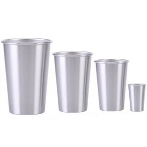 Stainless Steel Beer <b>Mugs</b> Camping Cups With Straw Lid Vasos Sublimation Aluminium Custom Engraved logo 400ml 300ml 500ml 12oz - Product Image 1