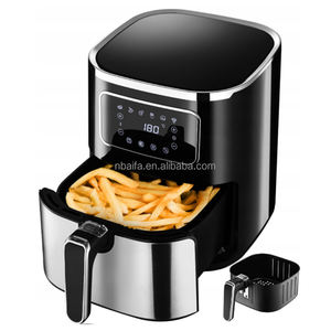 Aifa <span class=keywords><strong>XXL</strong></span> capacità friggitrice ad aria con Display digitale 8L 6L friggitrice ad aria in acciaio inox 8 9 litri famiglia oli da cucina - Product Image 4
