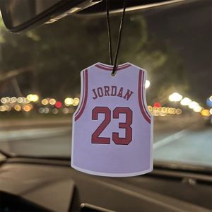 Kobe James <span class=keywords><strong>Rose</strong></span> <span class=keywords><strong>Jordan</strong></span> Ball Suit Cologne Fragrance Papier personnalisé Désodorisant Chaud Personnalisable Voiture Aromathérapie - Product Image 4