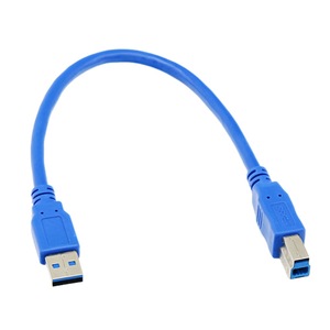 Usb 3.0 To <b>Square</b> Port Data Cable Blue 5g High <b>Speed</b> Printer Connection Cable For Computer And Hard Drive Enclosure - Product Image 1