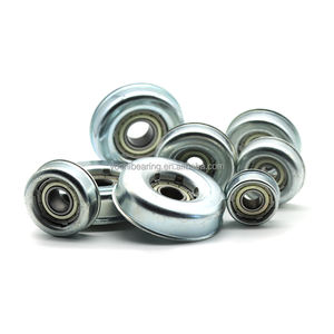 Roda penyangga konveyor baja karbon gravitasi presisi tinggi rumah bantalan tutup ujung logam baja - Product Image 2