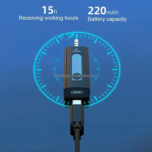 Nhanh chóng vận chuyển Microphone không dây Chuyên nghiệp Studio mic tiếng ồn hủy bỏ tuổi thọ pin dài cho phát sóng trực tiếp - Product Image 5