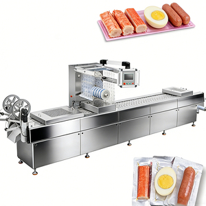<span class=keywords><strong>Machine</strong></span> d'emballage <span class=keywords><strong>sous</strong></span> <span class=keywords><strong>vide</strong></span> automatique multifonction pour viande, poulet, viande collante avec remplissage de gaz et thermoformage - Product Image 1
