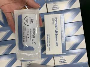 Benang Jahit Bedah Poliglaktin 910 Kromik Catgut <span class=keywords><strong>PGA</strong></span> yang Dapat Diserap, Sekali Pakai, untuk Rumah Sakit Hewan - Product Image 6
