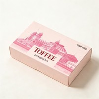 Boîte cadeau personnalisée avec logo, boîte cadeau portable pour mariage, boîte en papier recyclable pour chocolat et aliments