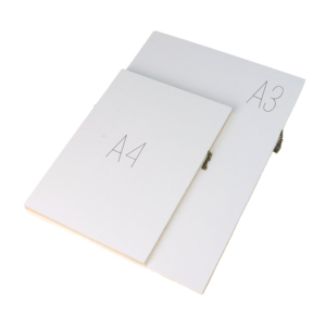 Hecho a mano en blanco A4 A3 DIY madera A marco sándwich pizarra acera madera bienvenida independiente marketing signo - Product Image 4