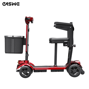 Scooter Eléctrico Plegable Ligero de 4 Ruedas y 250W, Marca 2026, con Canasta para Adultos Mayores - Product Image 1