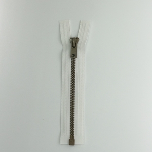 Fermeture éclair YKK en métal, type Vislon Metaluxe, de haute qualité, pour sac en cuir, nylon, grande fermeture éclair pour sac à main - Product Image 3