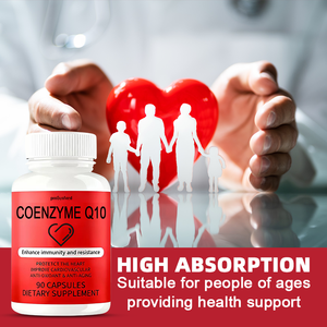 Integratore Coq10 400MG OEM/ODM, 90 Capsule per la Salute del Cuore e la Produzione di Energia, Capsule di Coenzima Q10 Potenziato - Product Image 2