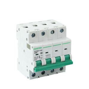 Interruptor Automático Miniatura Tipo AC Suntree, 2 Polos, 4 Polos, MCB, 400 Voltios, <span class=keywords><strong>40</strong></span>, 63, 80 Amperios, <span class=keywords><strong>Precio</strong></span> de Micro Interruptor - Product Image 3