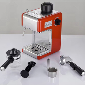 <span class=keywords><strong>Machine</strong></span> à café expresso semi-automatique électrique à vapeur 3,5 bars, fonction cappuccino, boîtier en aluminium, pour usage hôtelier, vente en gros à prix réduit - Product Image 3