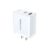 Chargeur mural universel pour téléphone portable certifié CE ROHS, prise EU, 18W QC3.0, port Type-C, charge rapide pour iPhone 17
