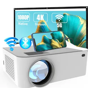 Cep telefonu Proyector kablosuz Wifi Led ev sineması çocuklar akıllı projektör Mini Pico cep açık HD projektörler 4k