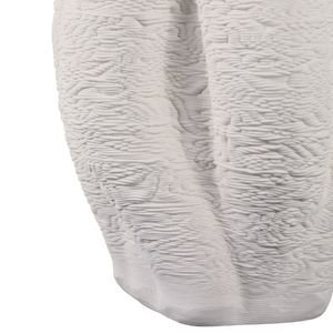 Vaso Scultoreo Moderno Alto e Texturizzato per Soggiorno e Ufficio, Ideale per Composizioni Floreali - Product Image 5