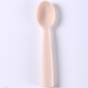 Đặc biệt nhỏ Silicone Muỗng cho bé thực phẩm bổ sung mềm trẻ em ăn Bộ đồ ăn hộ gia đình sản phẩm cao su kho - Product Image 6