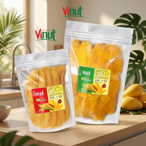มะม่วงอบแห้งหั่นชิ้น 100% ผลไม้มะม่วงแท้ บรรจุถุง 1 กก. คุณภาพพรีเมียม VINUT รับผลิตแบบ OEM ODM กระบวนการอบแห้งแบบ FD จากเวียดนาม - Product Image 2