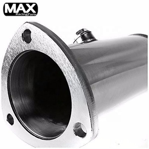 VW Bora/Jetta/yeni Beetle /99-05 Golf IV/GTi MK4/Skoda Octavia motor Turbo paslanmaz çelik egzoz uç borusu İniş borusu kiti - Product Image 4