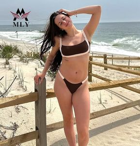 <span class=keywords><strong>Haut</strong></span> <span class=keywords><strong>de</strong></span> bikini <span class=keywords><strong>push</strong></span>-<span class=keywords><strong>up</strong></span> <span class=keywords><strong>blanc</strong></span> MLY avec surpiqûres contrastées, bretelles élastiques, <span class=keywords><strong>maillot</strong></span> <span class=keywords><strong>de</strong></span> <span class=keywords><strong>bain</strong></span> pour femmes, design personnalisé, vêtements <span class=keywords><strong>de</strong></span> <span class=keywords><strong>bain</strong></span> et <span class=keywords><strong>de</strong></span> plage - Product Image 2