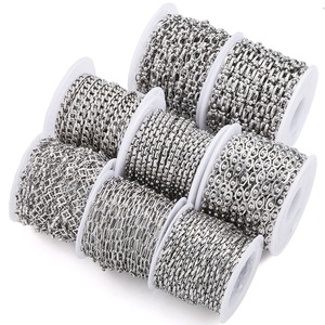 Maillon de chaîne permanent en acier inoxydable en gros de mode <span class=keywords><strong>pour</strong></span> bracelet à bricoler soi-même collier chaînes à main faisant du matériel d'accessoires de bijoux - Product Image 5