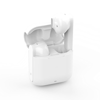 Earphone tanpa kabel, earbud tidak terlihat Mini kecil Earphone nirkabel gigi biru V5.1 Earphone TWS waspada untuk musik, rumah, bekerja
