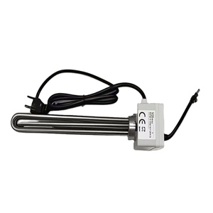 수중 히터 380V 물 가열 온도 조절기 SS304 가열 튜브 이머전 히터 6KW 산업용 - Product Image 4