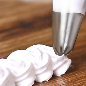 الفولاذ المقاوم للصدأ صغيرة الحجم كعكة فوهة الجليد الأنابيب نصائح لأدوات تزيين الكعكة - Product Image 3