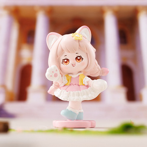 Yu Mo Craft Sweetheart Cat <b>Blind</b> Box Resin Figurine Cartoon Collectible Desktop Ornament Gift for Friends - Product Image 3