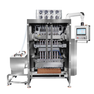 Máquina Manual de Llenado y Empaquetado de Sobres con Forma de Botella Irregular Vertical para Líquidos, Gel Energético, Salsas, Miel, Jugos, Marca CY - Product Image 2