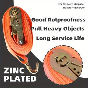 Cinchas De <span class=keywords><strong>Amarre</strong></span> De alta calidad 2 pulgadas 5000kg Heavy Duty Car Truck Cargo <span class=keywords><strong>Amarre</strong></span> Cinturón Trinquete Correas de <span class=keywords><strong>amarre</strong></span> con gancho en J - Product Image 5