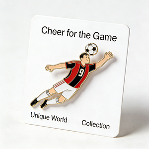 Pin de Solapa de Esmalte Metálico Personalizado con Diseño '<span class=keywords><strong>Guess</strong></span> You Like', Souvenir de Competición de Fútbol, Esmalte Duro, Premios y Regalos - Product Image 4