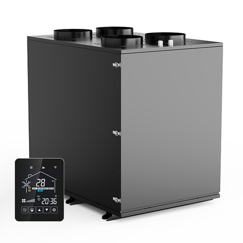 OEM ODM Fresh Air Heat Pump System Intelligent Control Heating Cooling Energy Recovery Ventilation Heat Pump System