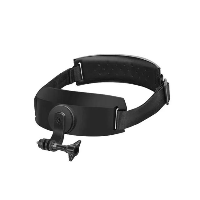 For DJI Action 5 Pro / 4 / 3 Head Strap Mount Hands-Free Sports Camera Headband for Driving Cycling Skiing Outdoor Shooting