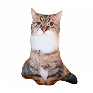 Tùy Chỉnh Vui Dễ Thương 3D Mô Phỏng Vật Nuôi Gối Trang Trí Đệm Siêu Mềm Sang Trọng Mèo Con Chó Hình Dạng Động Vật Căng Thẳng Cứu Trợ Gối Vật Nuôi - Product Image 2