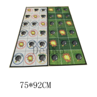 Nouveau Tapis de Jeu Interactif en Tissu pour Fêtes 2026, Taille 192x75cm, Son de Sifflet Réel, Jeu Interactif d'Intérieur pour Équipe et Fêtes