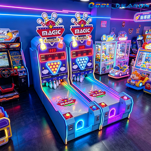 Máquina de Bolos Mágica, Máquina de Juego de Bolos Familiar para Interiores que Funciona con Monedas, Suministro Directo de Fábrica con 1 Año de Garantía - Product Image 6