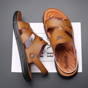 รองเท้าแตะผู้ชายแฟชั่นฤดูร้อน รองเท้าลำลอง<span class=keywords><strong>ชาย</strong></span>หาด รองเท้าสวมสบายสำหรับเดินเล่นกลางแจ้ง รองเท้าธุรกิจผู้<span class=keywords><strong>ชาย</strong></span> รองเท้าสไลด์ ดรอปชิปปิ้ง - Product Image 6