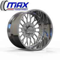 Jantes forgées HD 20x12 22x12 24x12 à 8 trous, jantes en aluminium personnalisées pour camions diesel Ford Ram Chevy GMC