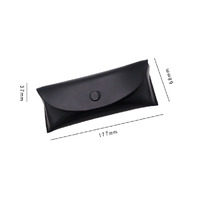 Étui en cuir PU souple avec logo personnalisé pour lunettes de soleil JT0429, étuis à lunettes personnalisés, boîtes d'emballage pour lunettes