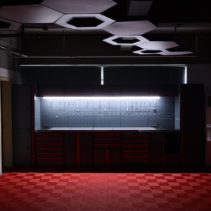 15 ngăn kéo công cụ hạng nặng kết hợp tủ nhà để xe bằng kim loại và lưu trữ với tủ lăn có thể khóa và dải điện - Product Image 2