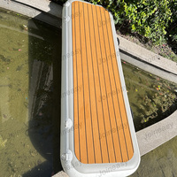 Passerelle gonflable légère et robuste en acier pour yachts, voiliers, planches de surf – Accès sécurisé avec double paroi en PVC