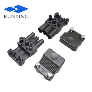 照明用<span class=keywords><strong>3</strong></span>路尼龙插头端子块公母快推电线连接器 - Product Image 4