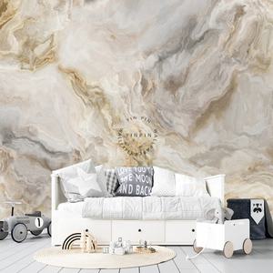 Foshan Custom Size Art rivestimento murale interno decorativo in marmo carta da parati murale - Product Image 4