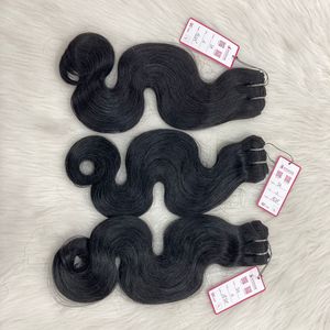 Extensiones de Cabello Humano Virgen Vietnamita Ondulado Natural sin Procesar, Paquetes de Cabello Natural en Trama, ¡Gran Venta! - Product Image 1
