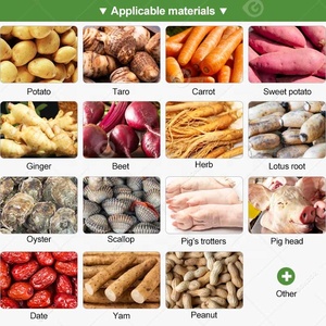 Автоматическая машина для чистки картофеля, моечная машина для кассавы и яблок, оборудование для мытья фруктов и овощей, Нигерия - Product Image 6